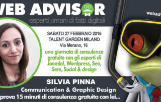 come-la-grafica-supporta-le-strategie-di-mkt-realtrice-web-advisor -27-02-2016 Silvia Pinna relatrice in web advisor