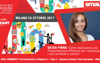 come-realizzare-presentazioni-efficaci-realtrice-smau -24-10-2017 Locandina Smau, Silvia Pinna