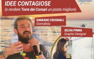 come-usare-internet-per-creare-e-diffondere-idee-contagiose-relatrice-silvia-pinna-e-damiano-crognali-20-08-17 Locandina Torre dei corsari, Silvia Pinna e Damiano Crognali